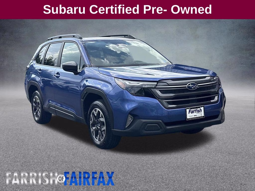2026 Daybreak Blue Pearl Subaru Forester Premium AWD SUV
