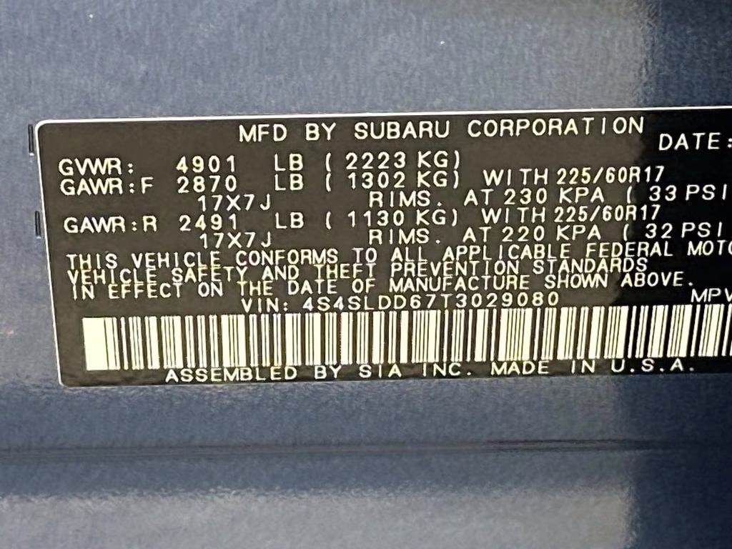 2026 Daybreak Blue Pearl Subaru Forester Premium AWD SUV