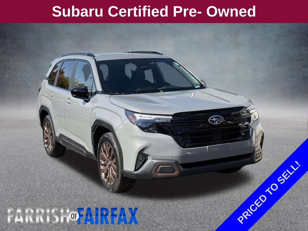 2026 River Rock Pearl Subaru Forester Sport AWD SUV