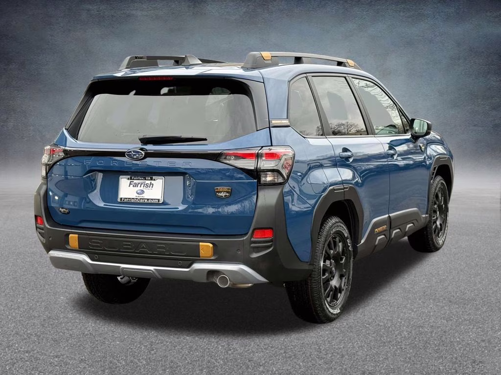 2026 Geyser Blue Subaru Forester Wilderness AWD SUV