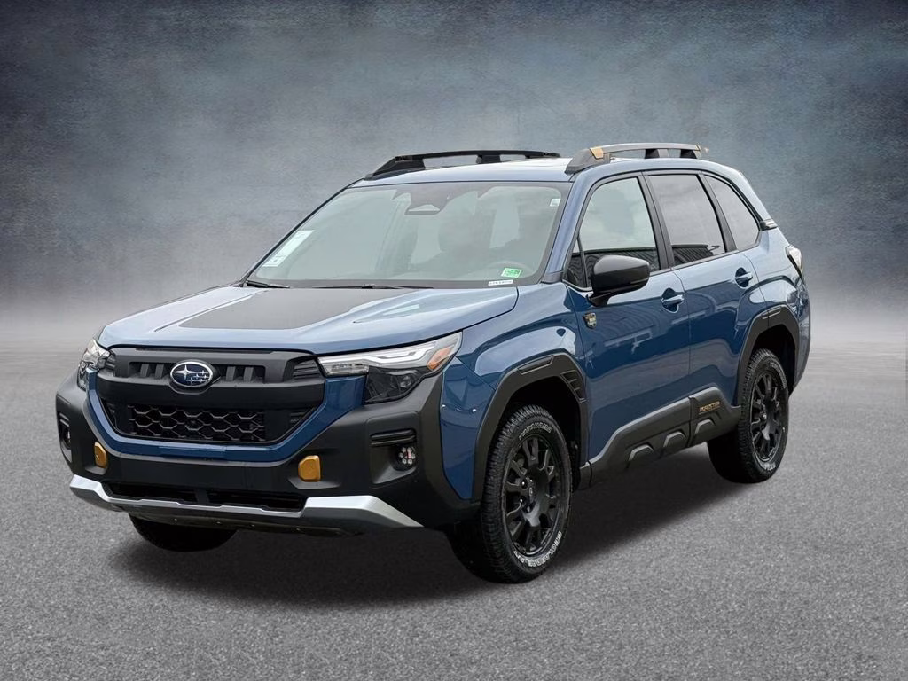 2026 Geyser Blue Subaru Forester Wilderness AWD SUV