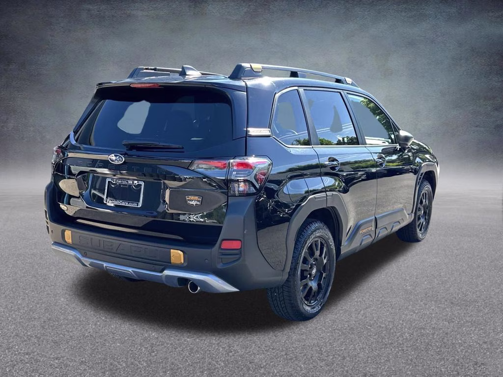 2026 Crystal Black Silica Subaru Forester Wilderness AWD SUV