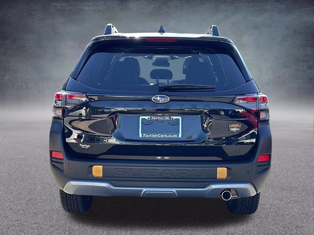 2026 Crystal Black Silica Subaru Forester Wilderness AWD SUV