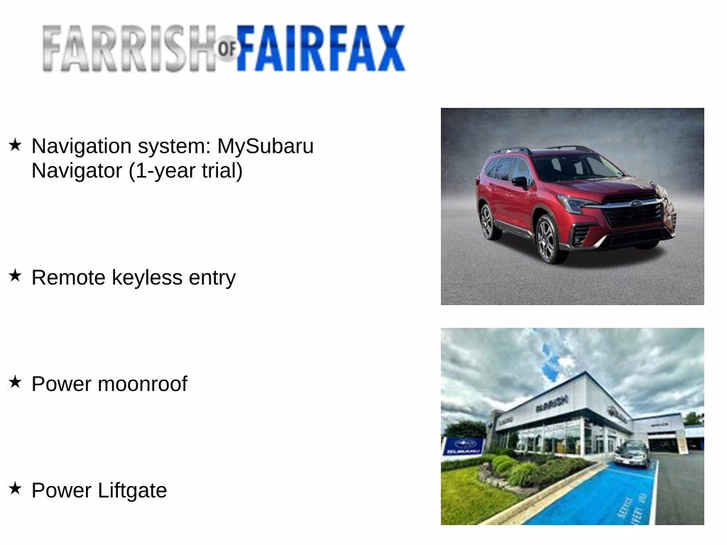 2026 Crimson Red Pearl Subaru Ascent Limited AWD SUV