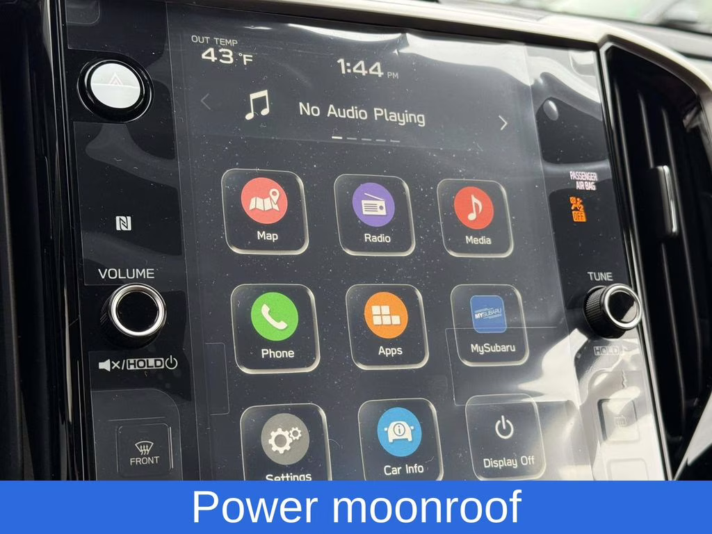 2026 Crystal Black Silica Subaru Ascent Touring AWD SUV