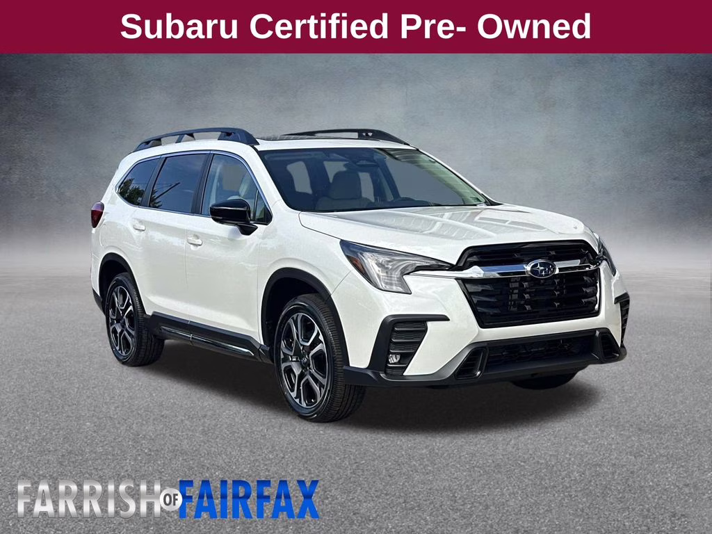 2025 Crystal White Pearl Subaru Ascent Limited AWD SUV