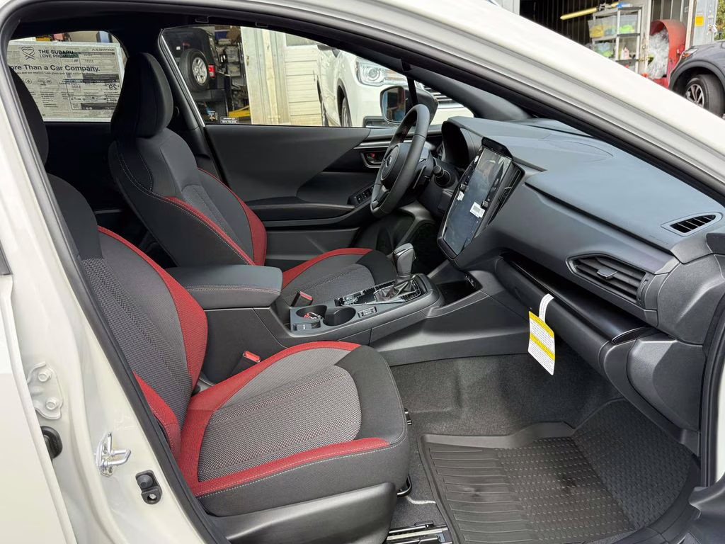 2025 Crystal White Pearl Subaru Impreza 2.5RS AWD Hatchback