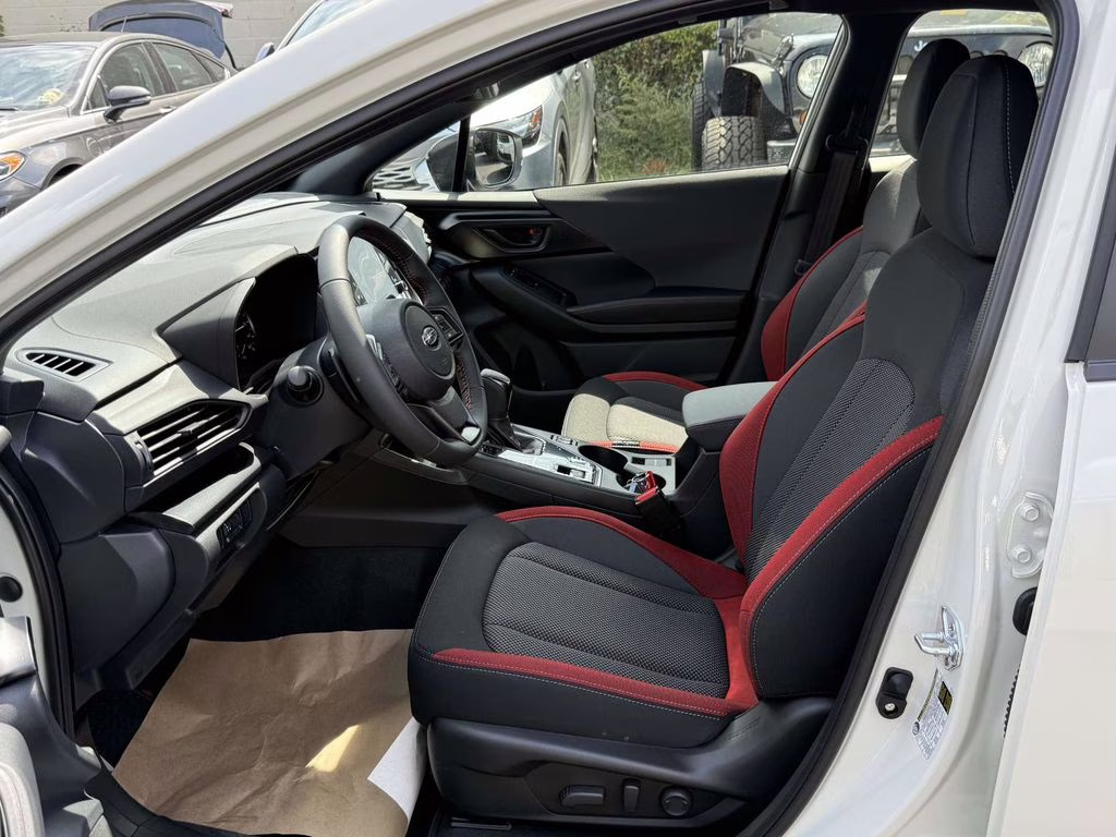 2025 Crystal White Pearl Subaru Impreza 2.5RS AWD Hatchback