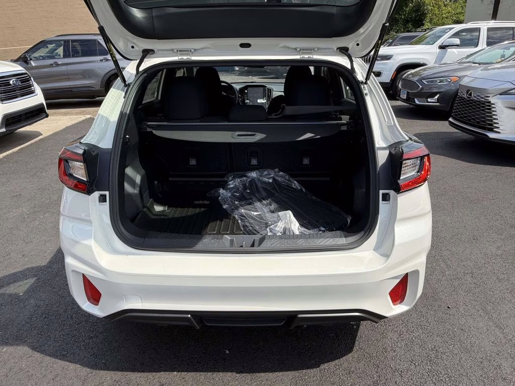 2025 Crystal White Pearl Subaru Impreza 2.5RS AWD Hatchback