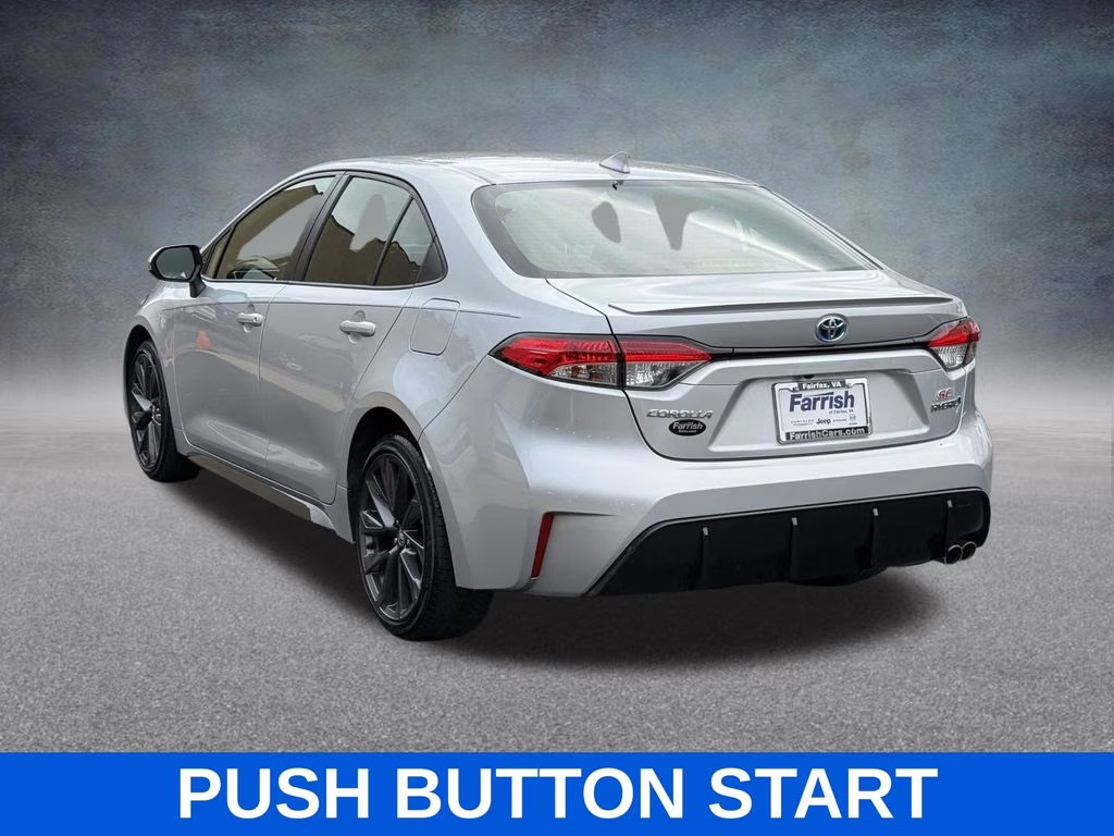 2024 Classic Silver Metallic Toyota Corolla Hybrid SE FWD Sedan