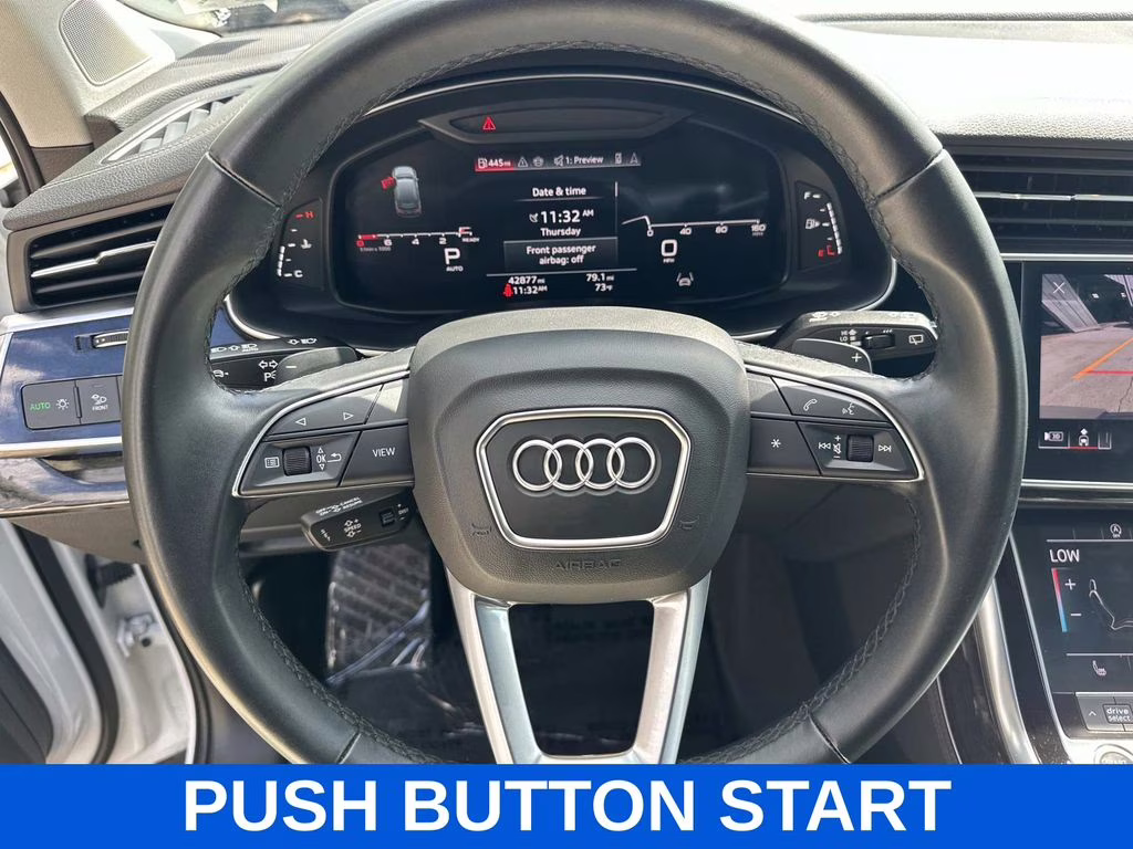 2024 Carrara White Audi Q7 45 Premium Plus AWD SUV