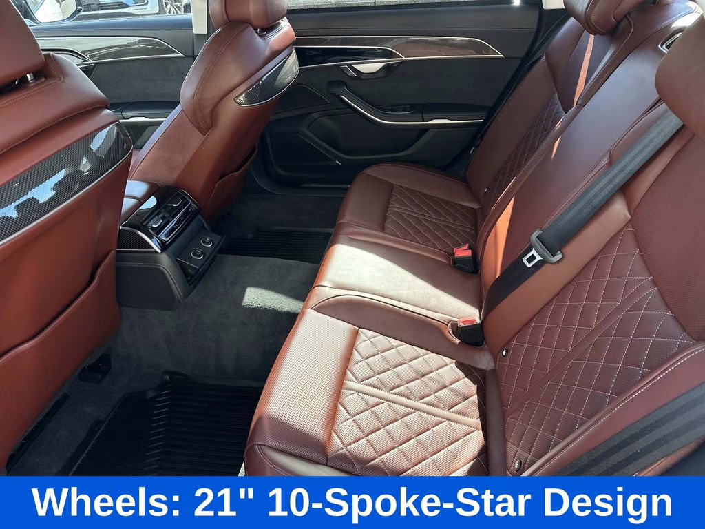 2022 Glacier White Metallic Audi S8 4.0T AWD Sedan