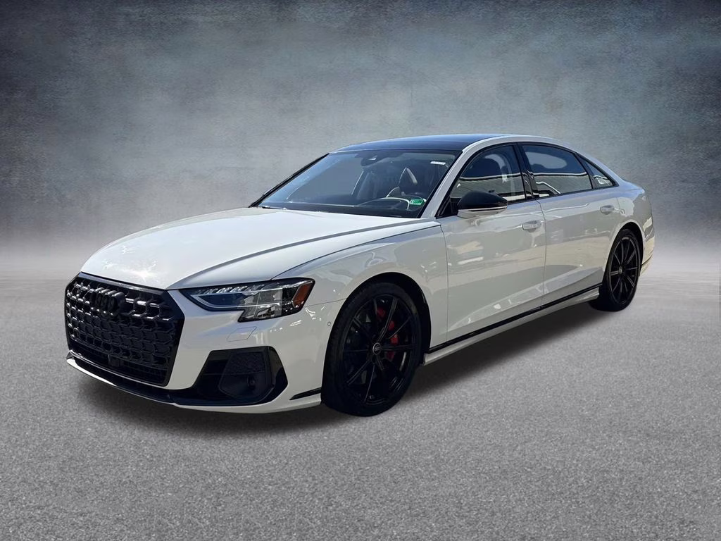 2022 Glacier White Metallic Audi S8 4.0T AWD Sedan