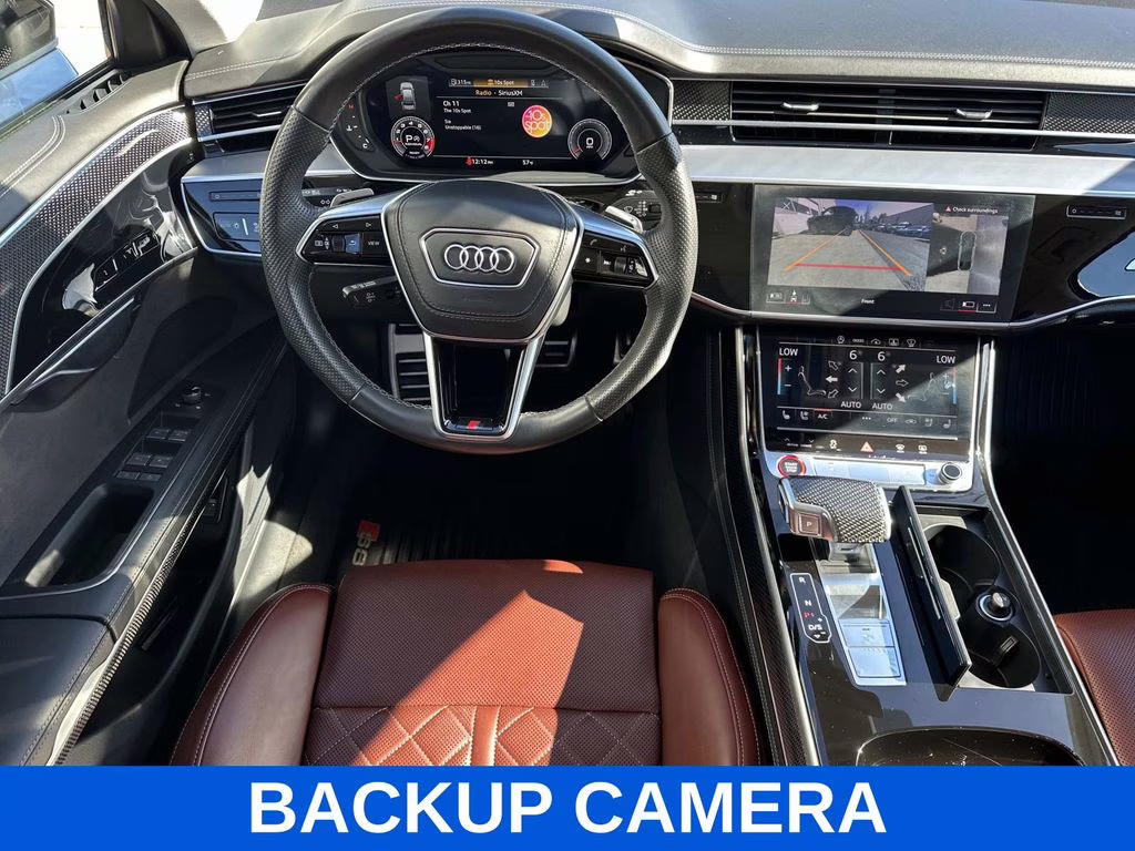 2022 Glacier White Metallic Audi S8 4.0T AWD Sedan