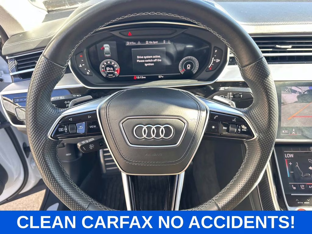 2022 Glacier White Metallic Audi S8 4.0T AWD Sedan