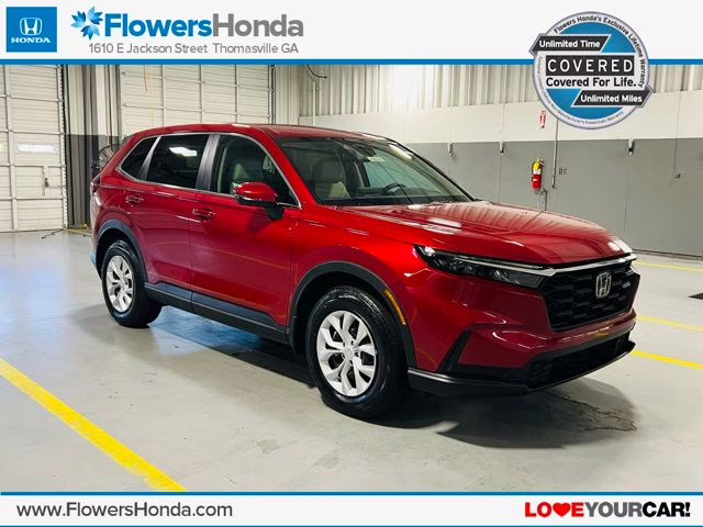 2026 Radiant Red Metallic Honda CR-V LX AWD SUV