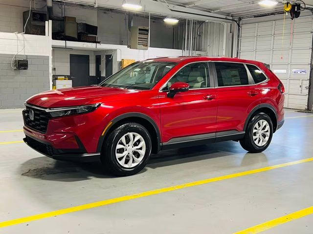 2026 Radiant Red Metallic Honda CR-V LX AWD SUV