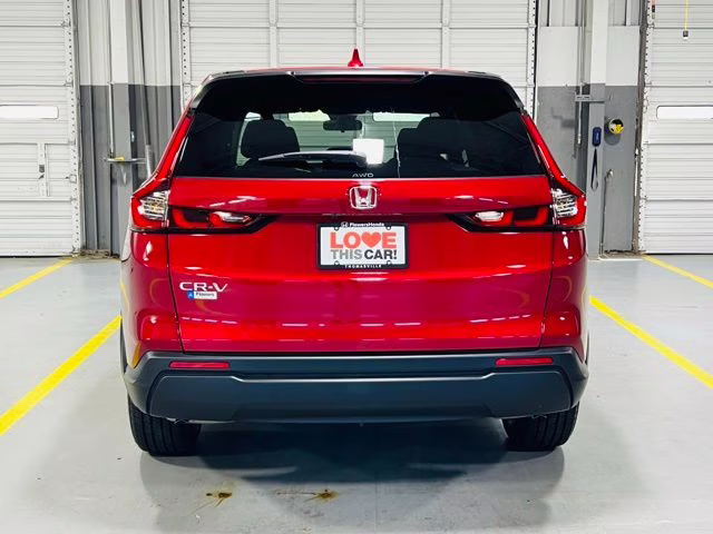 2026 Radiant Red Metallic Honda CR-V LX AWD SUV