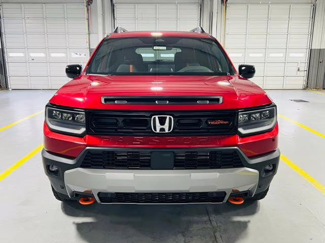 2026 Radiant Red Metallic II Honda Passport TrailSport AWD SUV