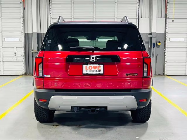 2026 Radiant Red Metallic II Honda Passport TrailSport AWD SUV