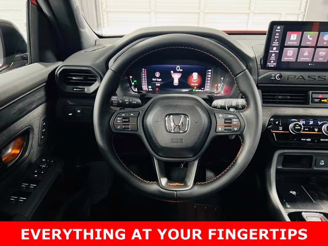 2026 Radiant Red Metallic II Honda Passport TrailSport AWD SUV