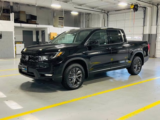 2026 Crystal Black Pearl Honda Ridgeline Sport AWD Truck