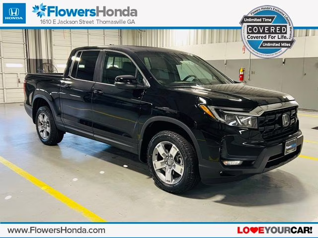 2026 Crystal Black Pearl Honda Ridgeline RTL AWD Truck