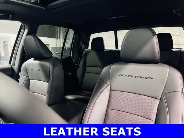 2026 Platinum White Pearl Honda Ridgeline Black Edition AWD Truck