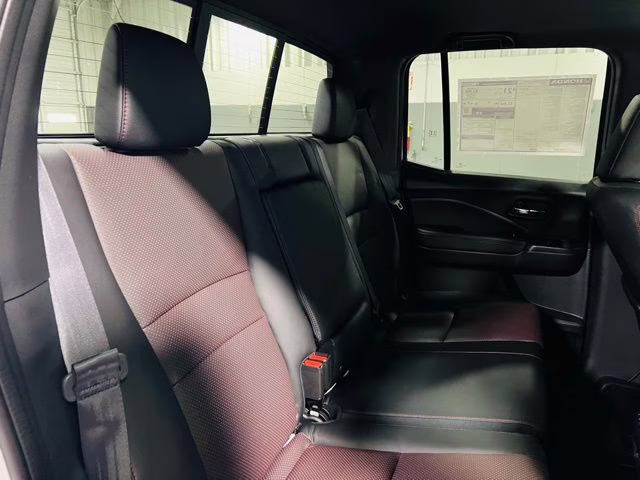 2026 Platinum White Pearl Honda Ridgeline Black Edition AWD Truck