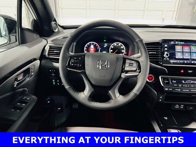 2026 Platinum White Pearl Honda Ridgeline Black Edition AWD Truck