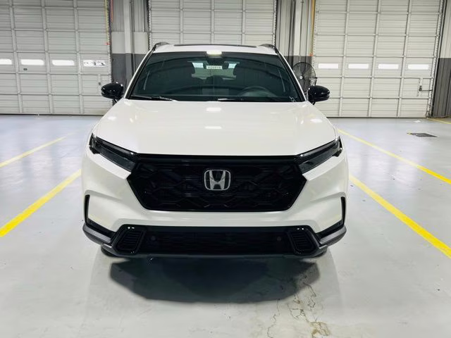 2026 Platinum White Pearl Honda CR-V Hybrid Sport-L FWD SUV
