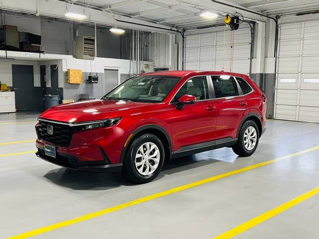 2026 Radiant Red Metallic Honda CR-V LX AWD SUV