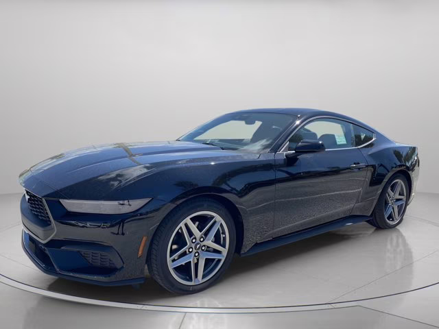 2026 Shadow Black Ford Mustang EcoBoost Premium RWD Coupe
