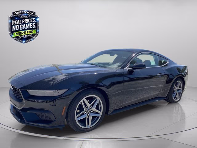 2026 Shadow Black Ford Mustang EcoBoost Premium RWD Coupe