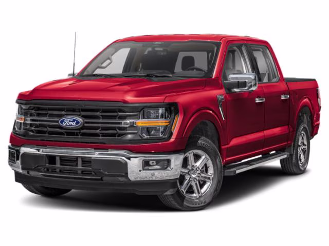 2026 Ruby Red Metallic Tinted Clearcoat Ford F-150 XLT RWD Truck