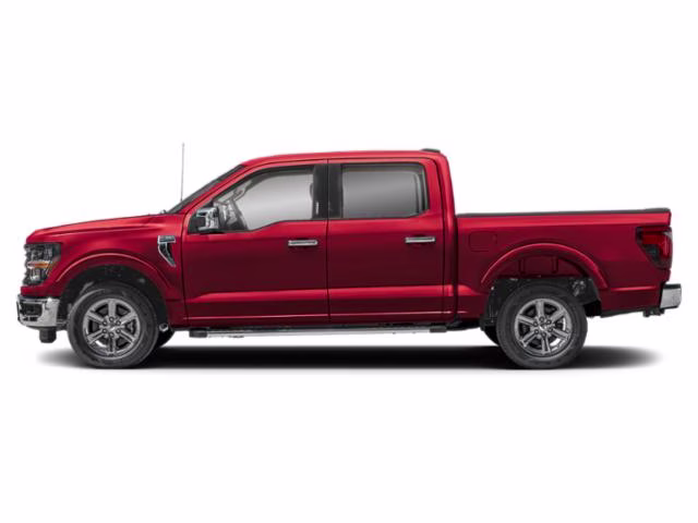 2026 Ruby Red Metallic Tinted Clearcoat Ford F-150 XLT RWD Truck