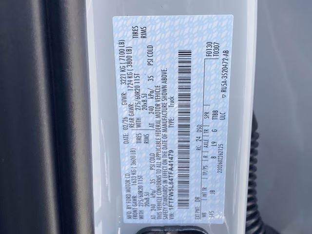 2026 Avalanche Ford F-150 LARIAT 4X4 Truck