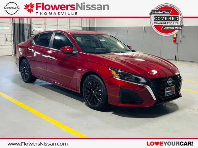 2025 Scarlet Ember Nissan Altima 2.5 SV FWD Sedan