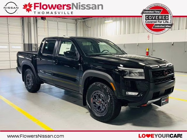 2025 Super Black Nissan Frontier PRO-4X 4X4 Truck