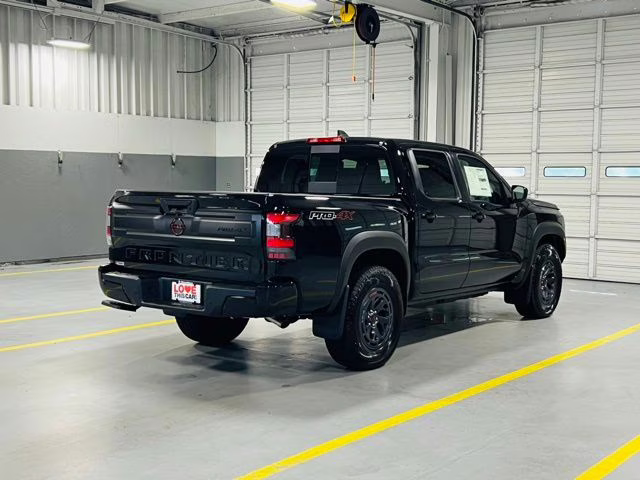 2025 Super Black Nissan Frontier PRO-4X 4X4 Truck