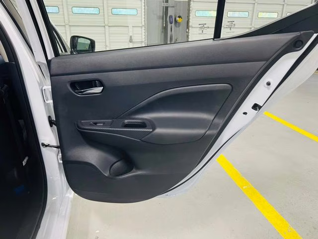 2025 Aspen White Tricoat Nissan Versa 1.6 SV FWD Sedan