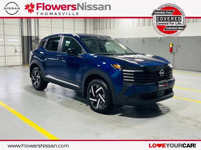 2026 Deep Blue Pearl Nissan Kicks SV FWD SUV