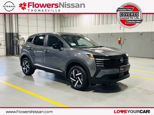 2026 Gun Metallic Nissan Kicks SV FWD SUV