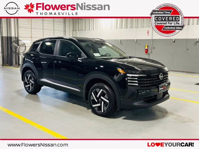 2026 Black Nissan Kicks SV FWD SUV