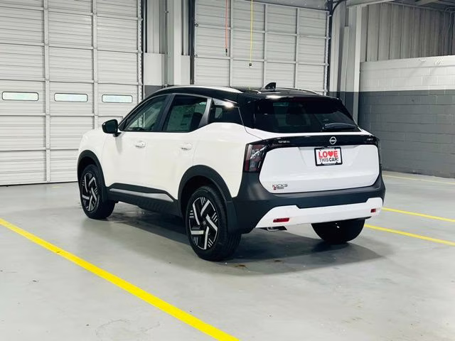 2026 Aspen White/Super Black Nissan Kicks SV FWD SUV