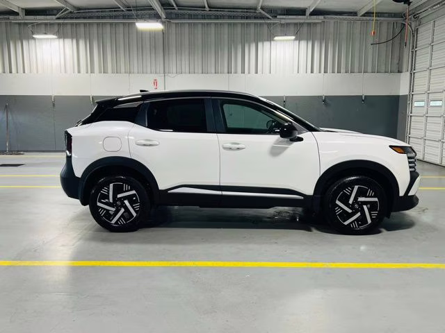 2026 Aspen White/Super Black Nissan Kicks SV FWD SUV