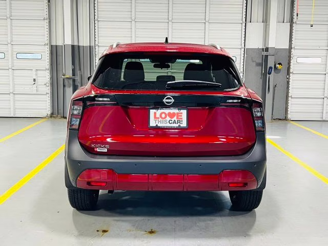 2026 Scarlet Ember Tintcoat Nissan Kicks SV FWD SUV
