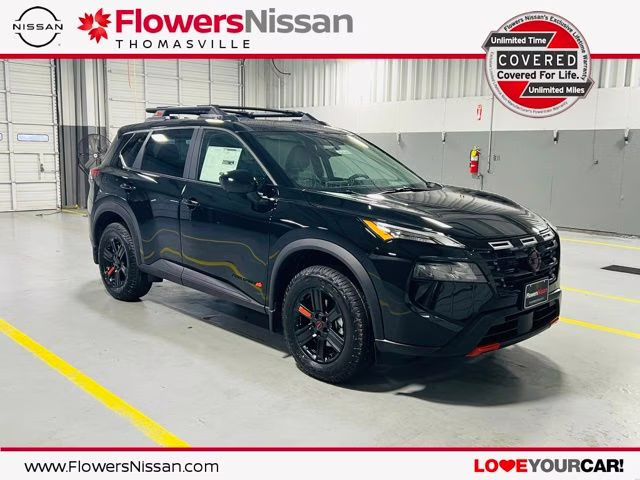 2026 Super Black Nissan Rogue Rock Creek AWD SUV