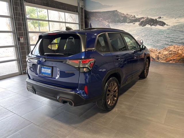 2025 Sapphire Blue Pearl Subaru Forester Sport AWD SUV