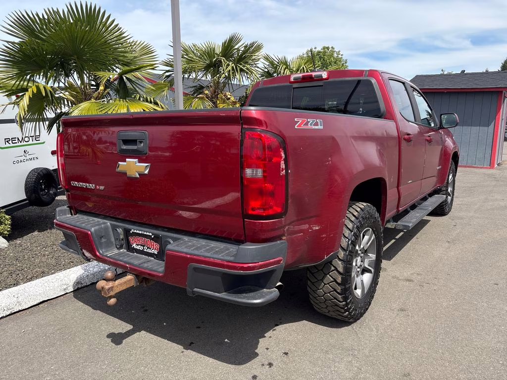 2018 Cajun Red Tintcoat Chevrolet Colorado Z71 4X4 Truck